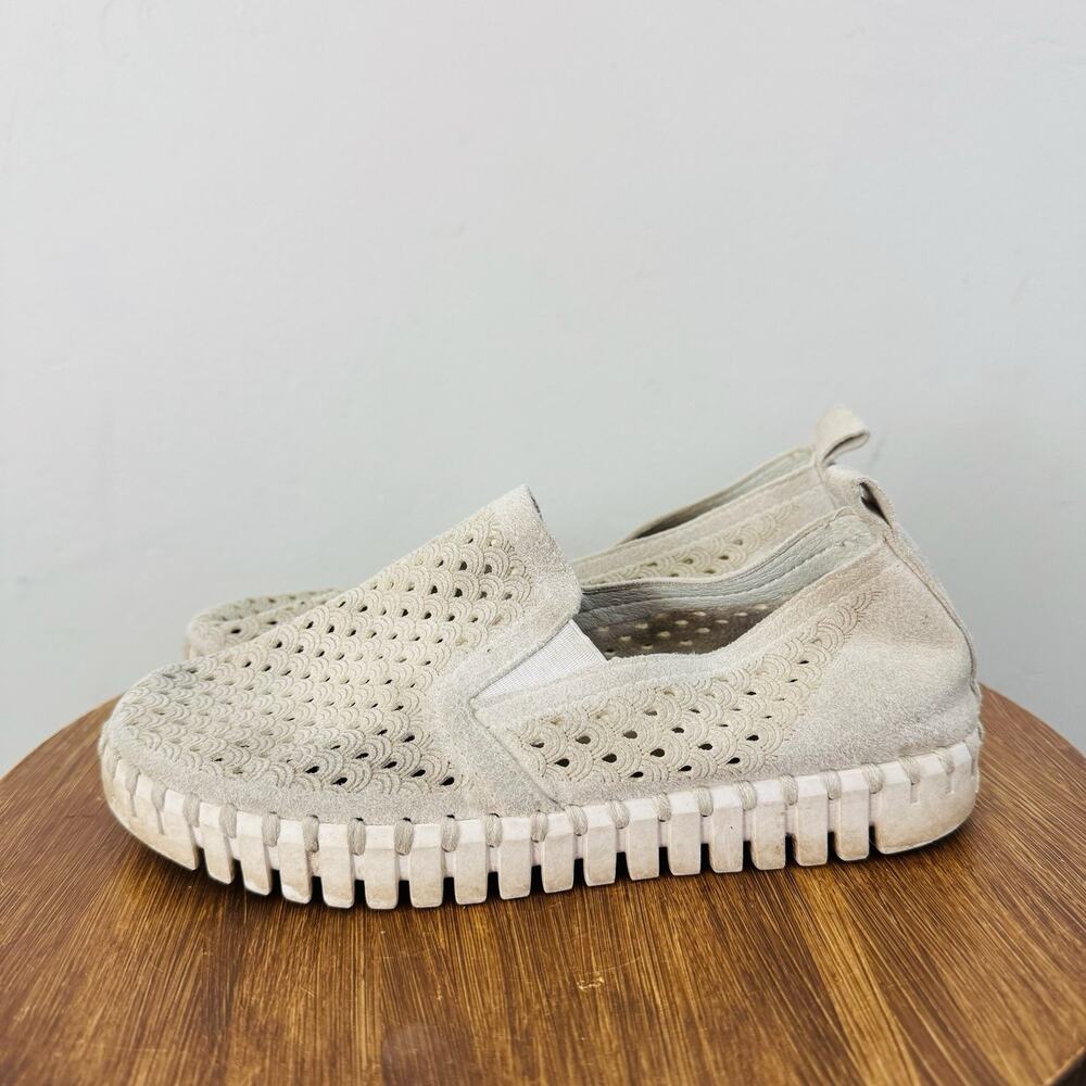 Ilse Jacobsen Youth Tulip Shoes Gray Girls Size 2.5